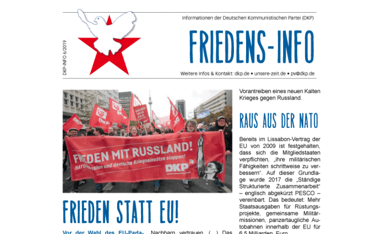 blogeufrieden - Friedens-Info - Frieden statt EU! - Blog - Blog