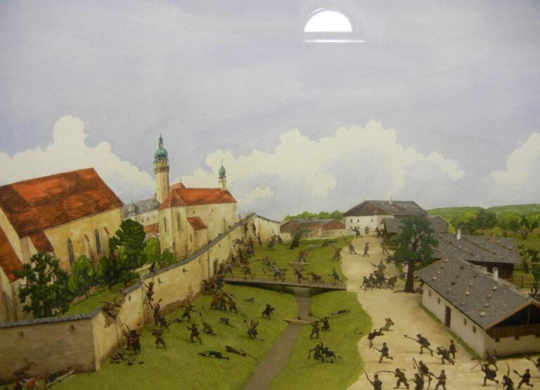 2510 Zinnfigurendiorama Bauernkriegsmuseum Peuerbach - Gegen Fürsten und Pfaffen - Bauernkrieg - Bauernkrieg