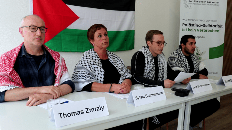 Komitee gegen PSDU Verbot - Klage eingereicht - Komitee gegen das Verbot von Palästina Solidarität Duisburg - Komitee gegen das Verbot von Palästina Solidarität Duisburg