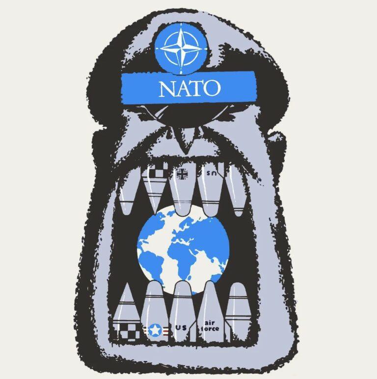 NATO Raketen - Brandgefährliche Drohgebärde - Patrik Köbele - Patrik Köbele