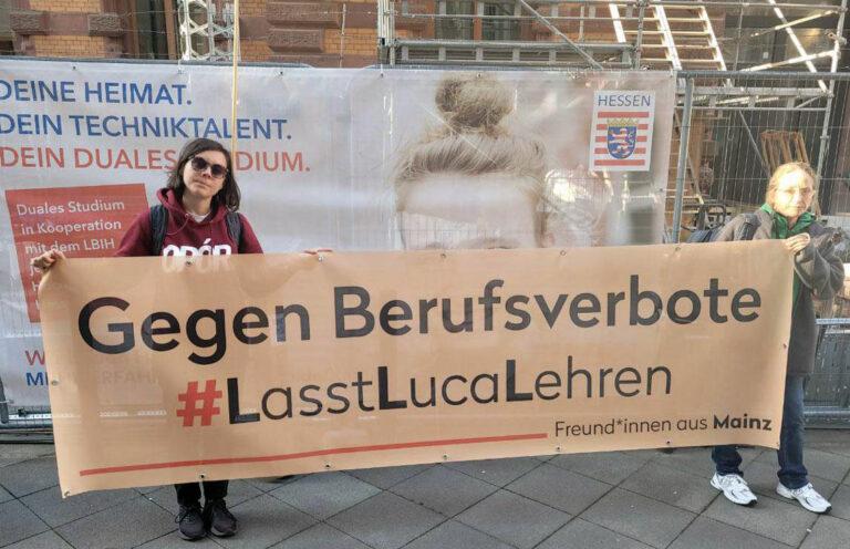 350503 2Spalten oben Luca - Solidarität mit Luca! - Solidaritätskomitee "Lasst Luca Lehren" - Solidaritätskomitee "Lasst Luca Lehren"