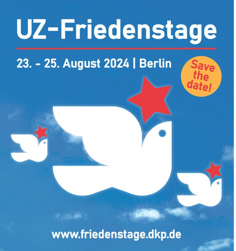 uz friedenstage - Fest der Solidarität - Friedensmanifestation - Friedensmanifestation