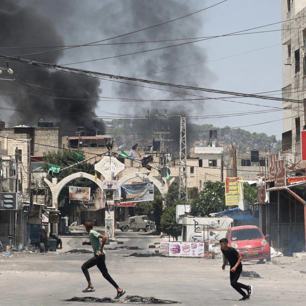 360601 Westbank - Krieg in jeder Hinsicht - Demonstrationen, Gaza, Generalstreik, Hamas, Israelische Kriegsführung, Westbank - Internationales