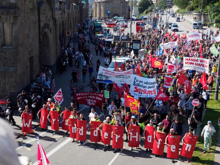 370303 MSC - „Schlecht für Hamburg“ - Protest - Protest