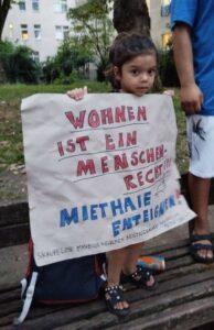 Wohnen ist Menschenrecht – das versteht doch jedes Kind! (Foto: Initiative Marxloher Nachbarn)