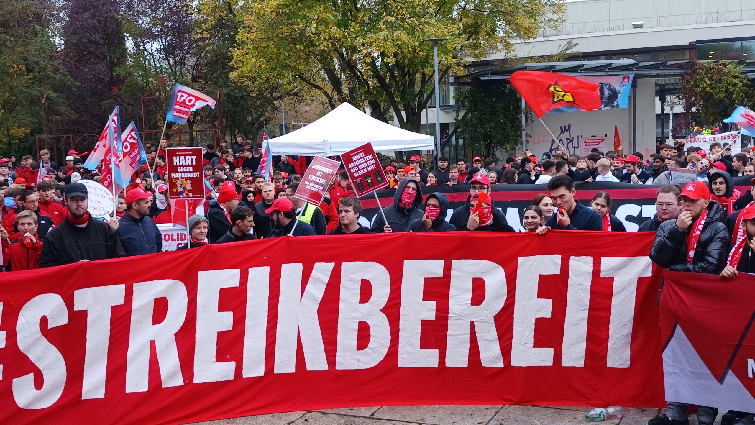 20241031 124059 scaled - 170 Euro – sonst gibt’s Saures! - Baden-Württemberg, Böblingen, Tarifrunde Metall und Elektro - Blog