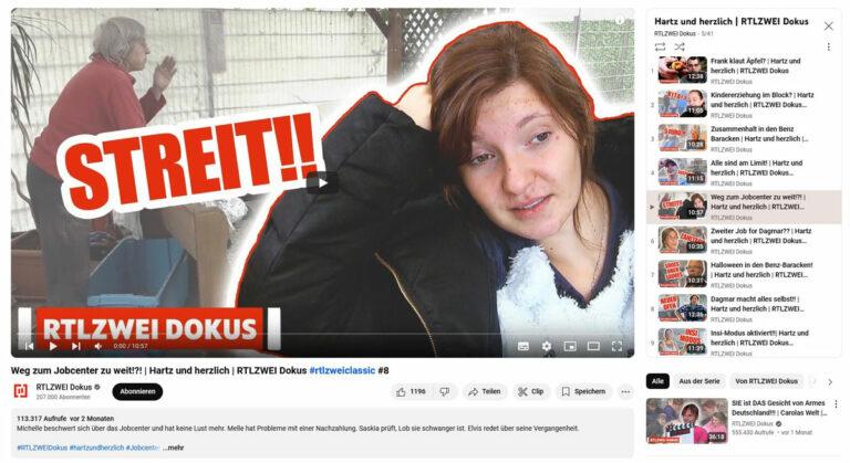 4512 Weg zum Jobcenter zu weit Hartz und herzlich RTLZWEI Dokus rtlzweiclassic 8 YouTube - Umgekehrter Leistungsmissbrauch - Hintergrund - Hintergrund