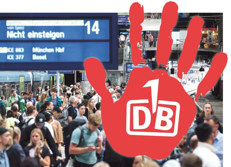 UZ 2025 05 Seiten 01 - Wer will die Bahn zerschlagen? - §dpa, Demonstration, Deutsche Bahn AG, EVG, Privatisierung, Tarifrunde Bahn, Zerschlagung - Blog, Internationales